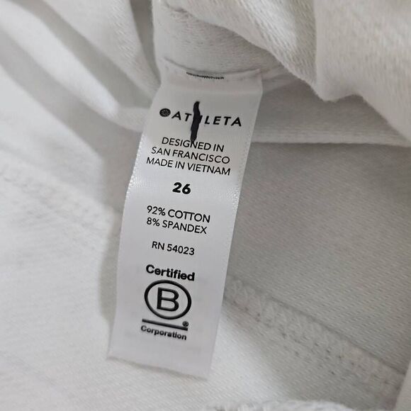 Athleta Farallon Printed Jogger Spliced Magic Veil Grey NWOT Womens Size 26 - Picture 3 of 8